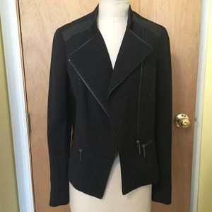 Scandal Collection - Black Peplum Moto Jacket